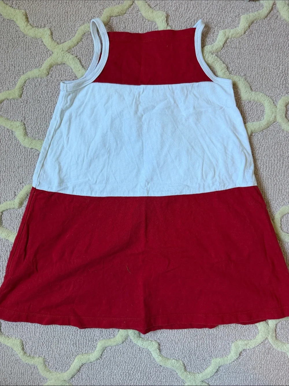 Roots Kids Red Graphic dress (4T)